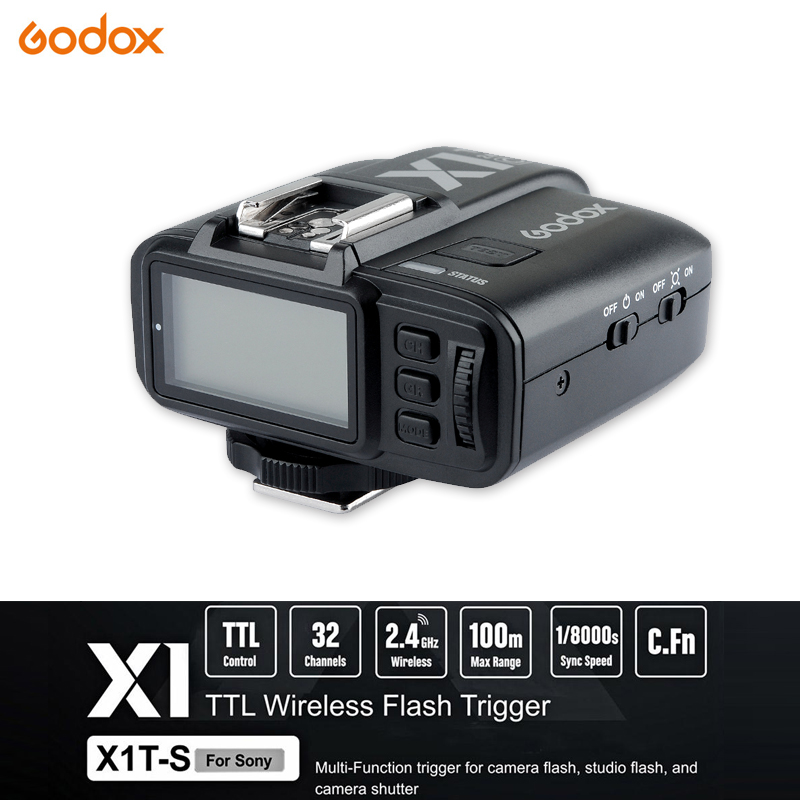 Godox X1T-S TTL Wireless 1/8000S HSS Flash Trigger for Sony (ตัวส่ง)     